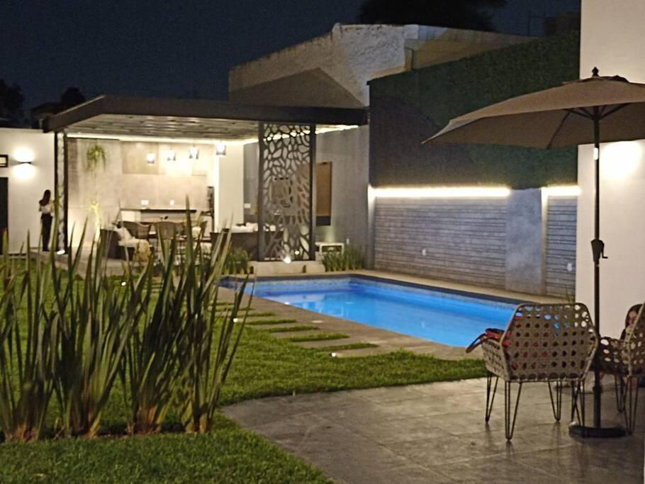 فيلا Casa Familiar Con Alberca Privada Climatizada غوادالاجارا المظهر الخارجي الصورة